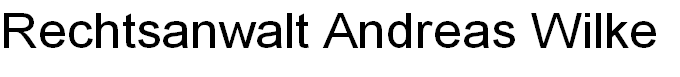 Rechtsanwalt Andreas Wilke